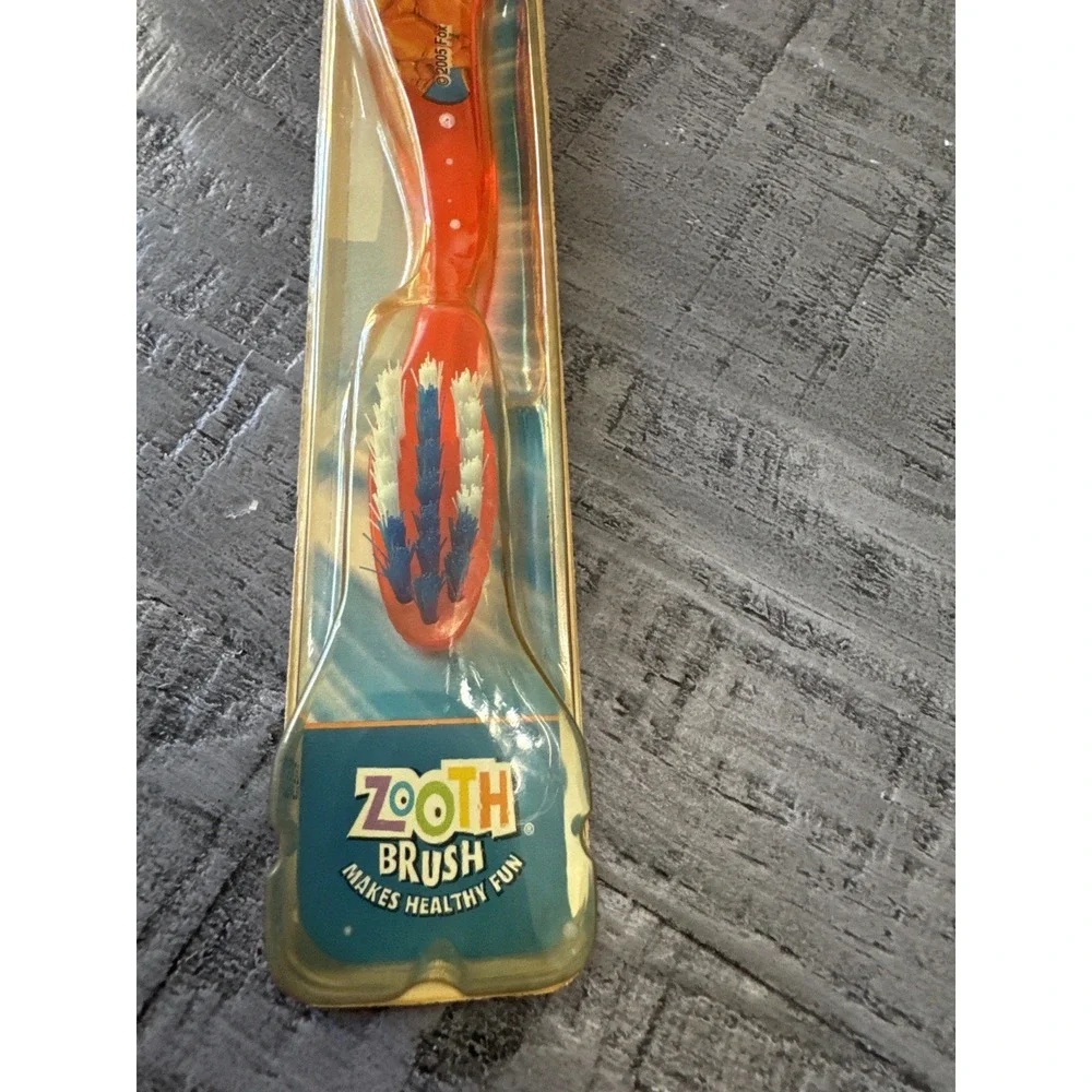 2005 Marvel Fantastic Four Toothbrush Sealed Zooth Chris Evans Vintage Superhero